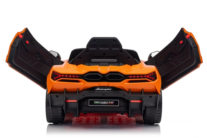 Mașină electrică pentru copii Lamborghini Revuelto portocalie