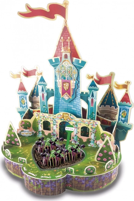 Set creativ EDUCA 3D Dream Gardens: Castel 2 în 1