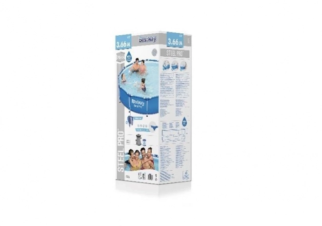 Set cadru pentru piscină grădină Bestway 366 x 76 cm 56681