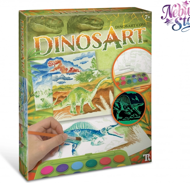 Dinosart set acuarele magice