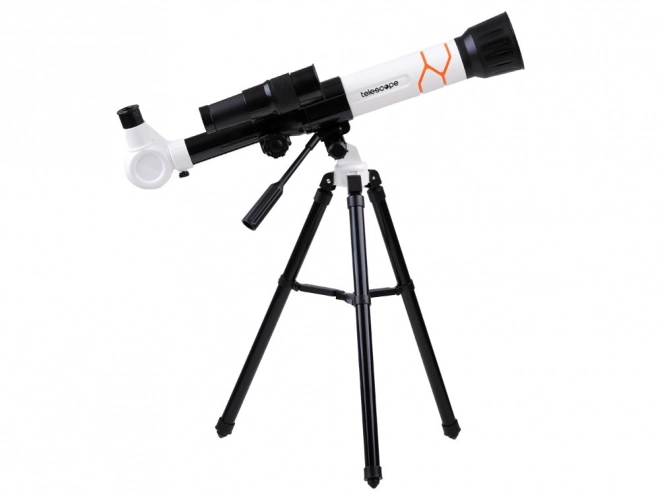 Telescop pe trepied pentru copii cu mărire 20x 30x 40x – Alb