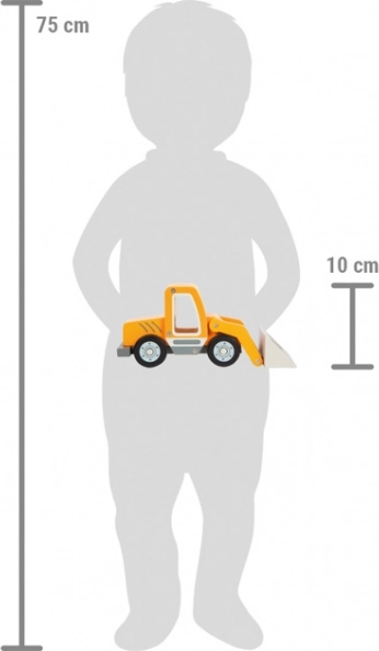 Încărcător de lemn cu lopată Small Foot