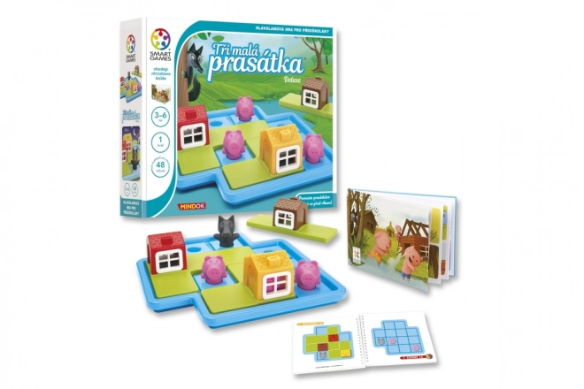 Trei Purceluși Joc Puzzle Smart