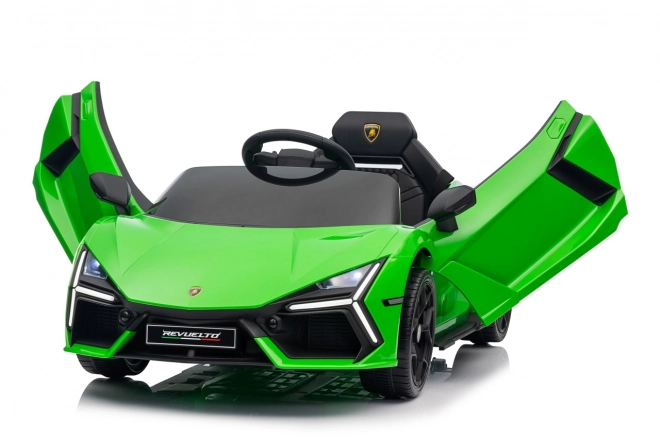 Mașinuță electrică Lamborghini Revuelto verde