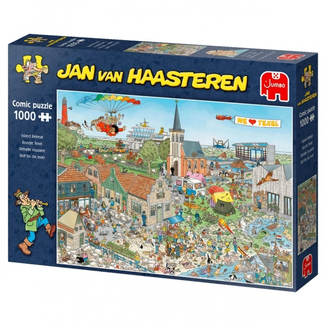 Puzzle JUMBO Let Peste Insulă 1000 Piese