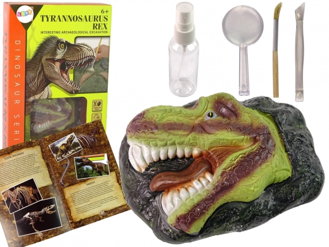 set educativ descoperiri fosile dinozaur tiranozaur