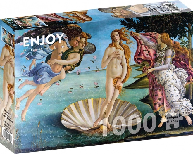 Puzzle Nașterea lui Venus de Sandro Botticelli 1000 piese