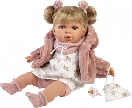 Llorens Julia păpușă realistă cu sunete 42 cm
