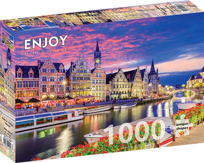 Puzzle Gent la apus 1000 piese