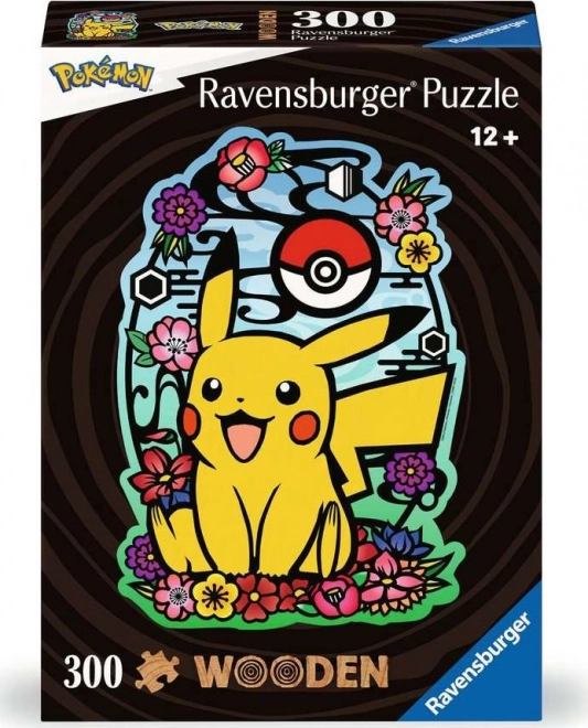 Puzzle din lemn RAVENSBURGER Pikachu