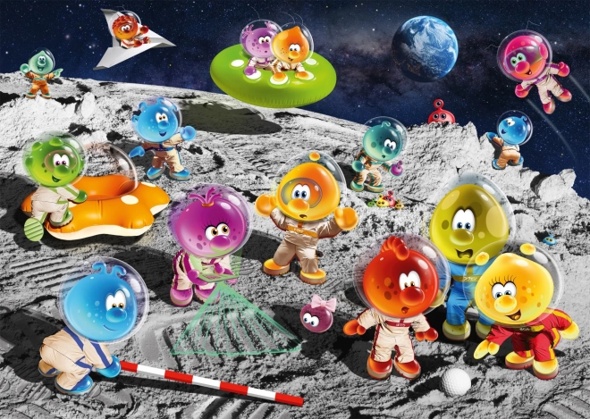 Puzzle Schmidt Spacebubble Club: on the moon 1000 piese