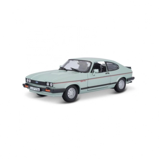 Mașinuță Ford Capri 1982 Bburago 1:24 Plus Verde Deschis