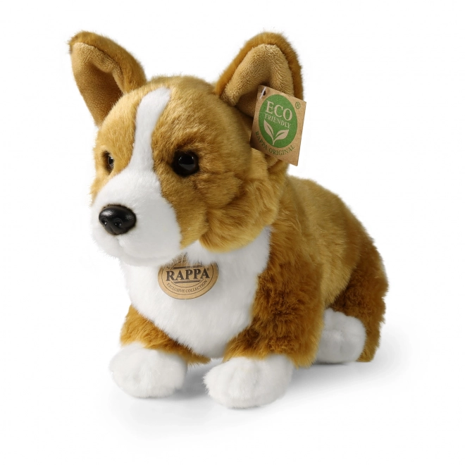 Câine de pluș corgi 32 cm eco-friendly