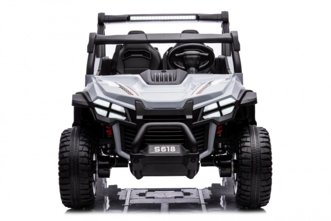 Mașină cu acumulator S618 gri 4x4