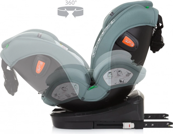 Scaun auto Chipolino Volare i-Size Pastel Verde 40-150 cm Isofix 360