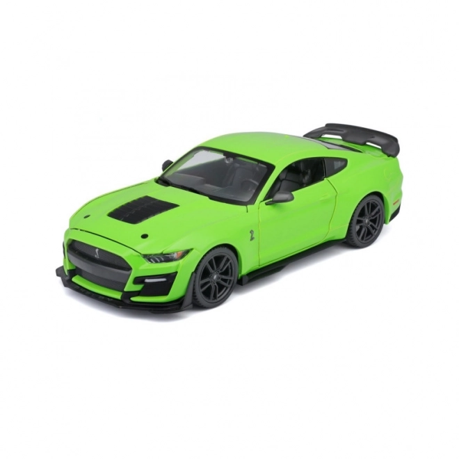 Model auto FORD Mustang Shelby GT500 2020 1:24 verde