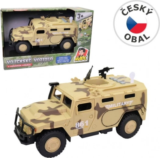 Mașină militară cu lumini și sunete