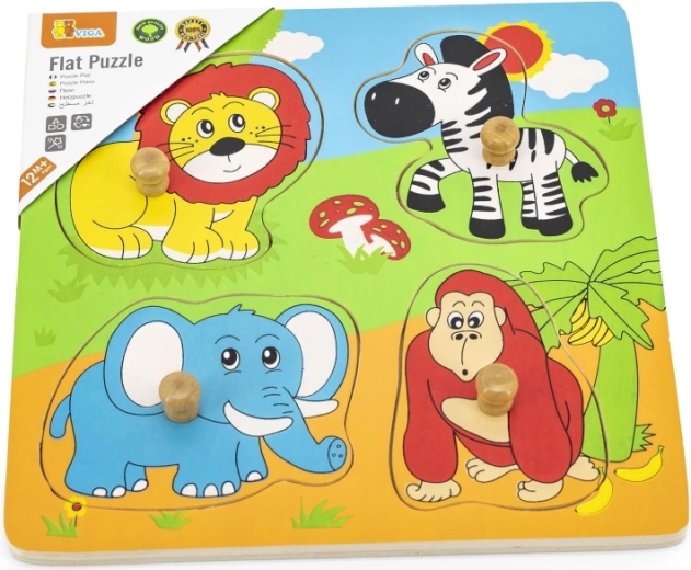 Prindere ușoară datorită știfturilor din lemn