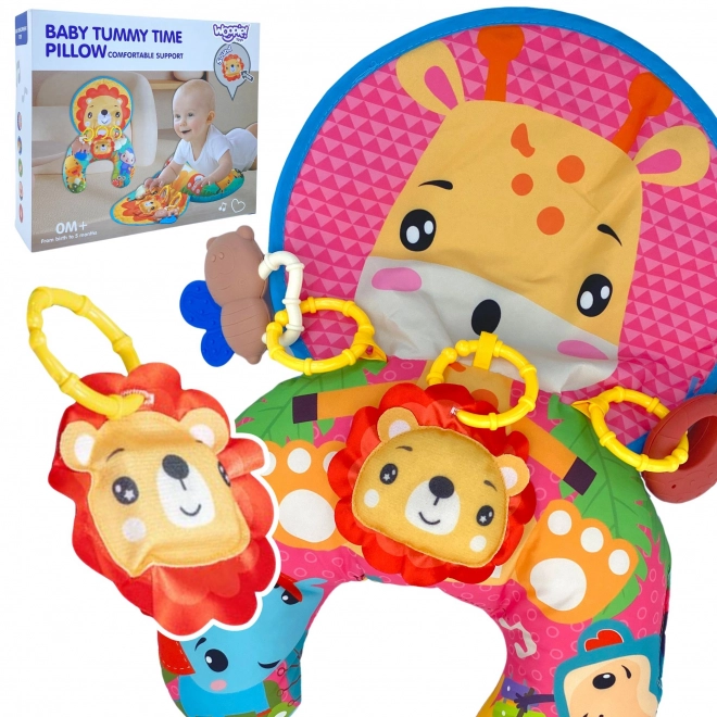 Pernă interactivă educativă pentru bebeluși Woopie Baby