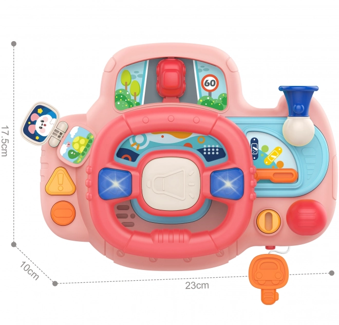 Volan auto interactiv Woopie pentru copii