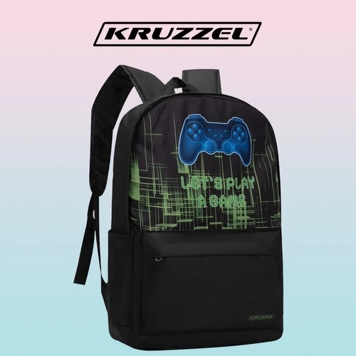 Rucsac școlar gamer cu sac de sport 22L