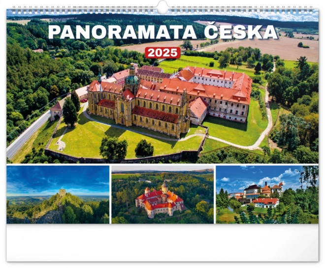 Calendar de perete Panoramele Cehiei 2025