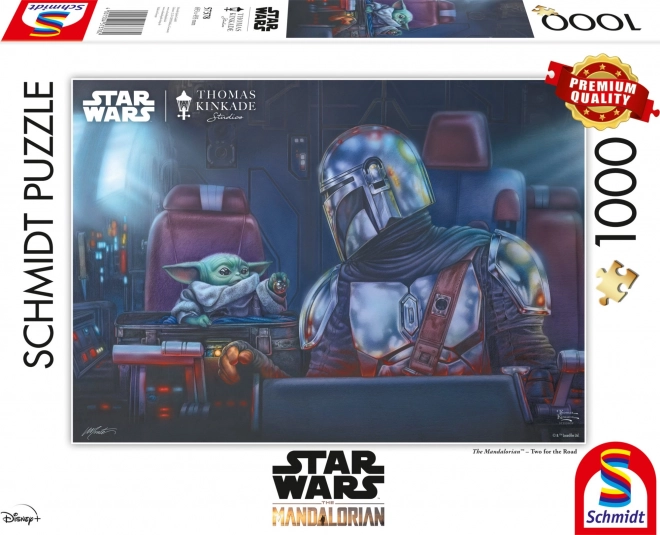 Puzzle Mandalorian: doi în călătorie 1000 piese