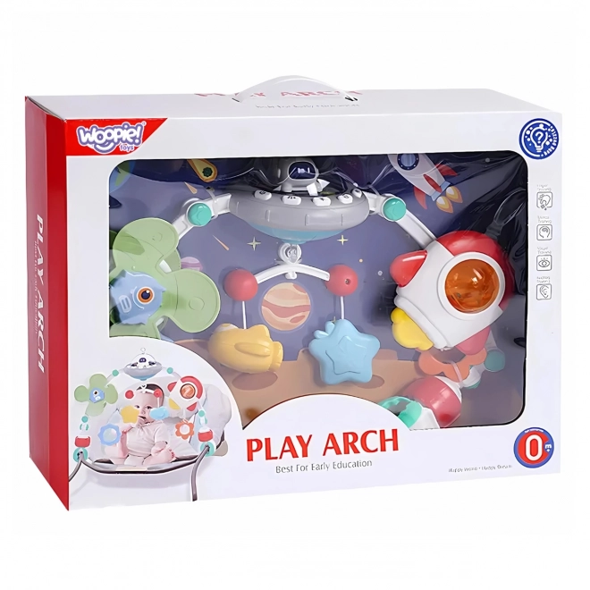 Arc interactiv cu jucării Woopie Baby