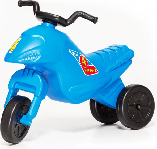 Vehicul de împins SUPER BIKE mini 41 cm albastru