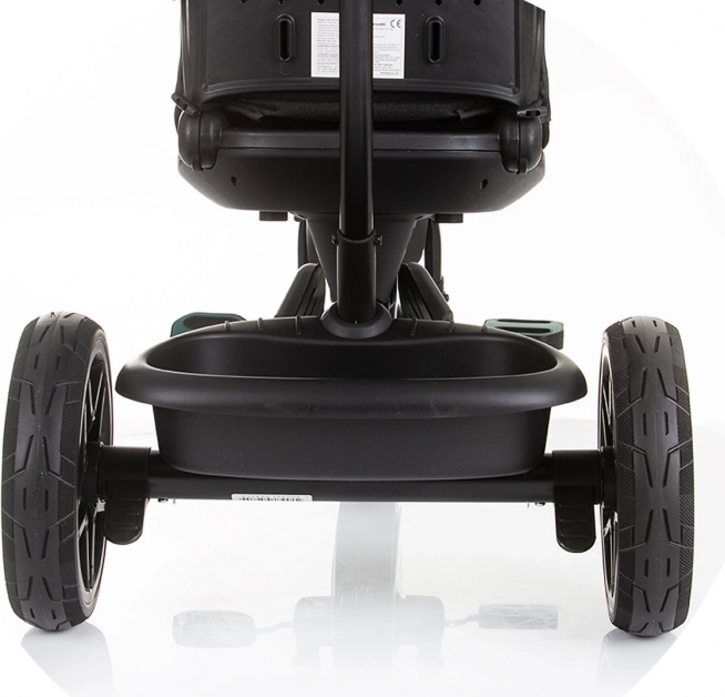 Chipolino tricicletă cu copertină și cutie muzicală Derby 2în1 Obsidian