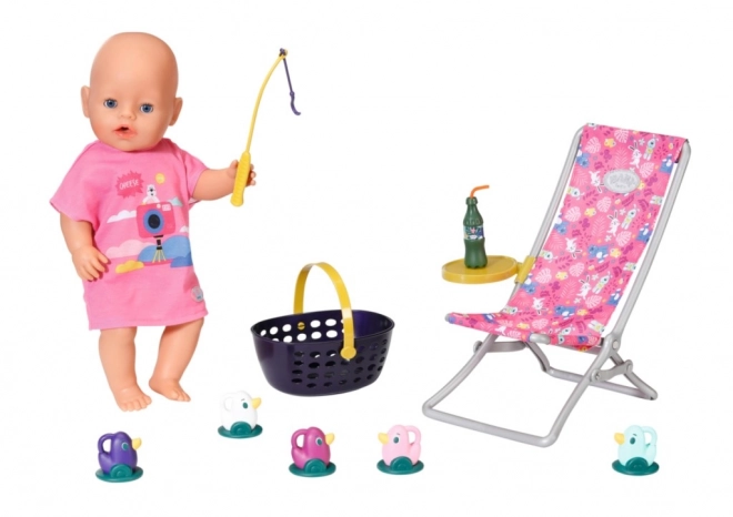 Set de pescuit de weekend BABY born