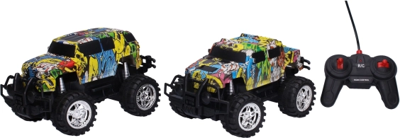 Mașină de teren RC 22 cm cu efecte luminoase