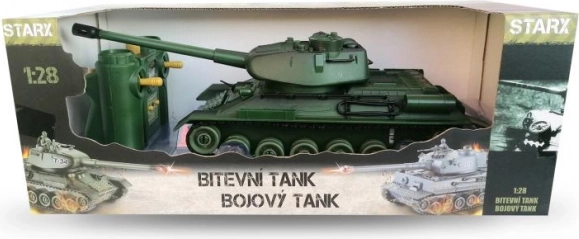 Tanc RC cu bătălie cu infraroșu – verde