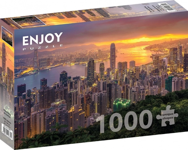 Puzzle Hong Kong la Răsărit 1000 piese