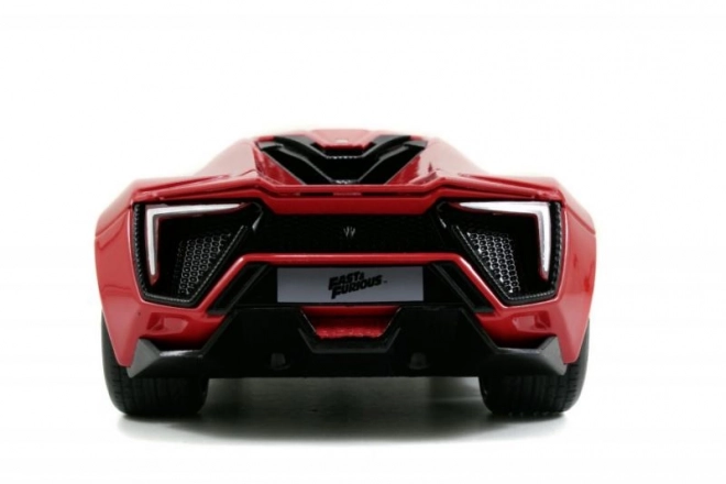 mașină die-cast Lykan Hypersport Războinicii Volanului 1:24