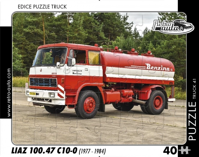 Puzzle camion RETRO 40 de piese