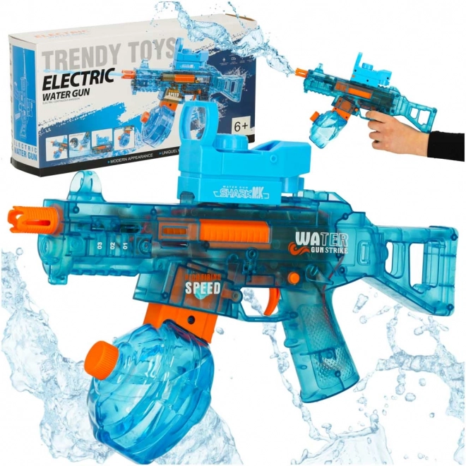 Pistol de apă electric cu acumulator pentru copii