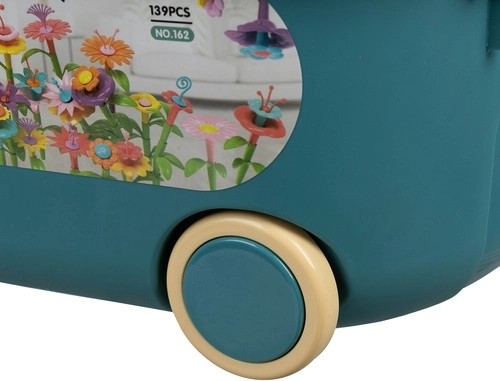 Troler cu roți pentru depozitare ușoară