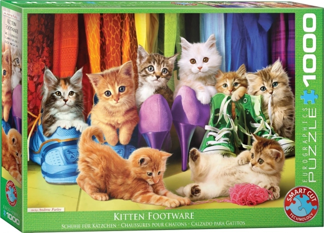 Puzzle EuroGraphics Mândria felină 1000 piese