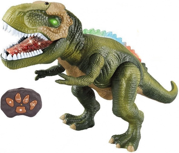 Dino T-Rex controlat de la distanță cu lumini și sunete