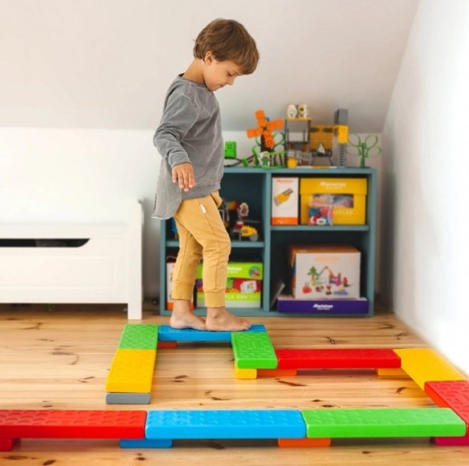 Platformă educativă cu cărămizi Junior 28 piese