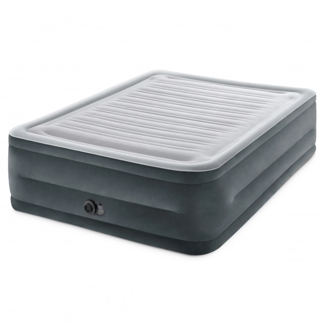 Saltea gonflabilă dublă cu pompă electrică 203 × 152 × 56 cm INTEX