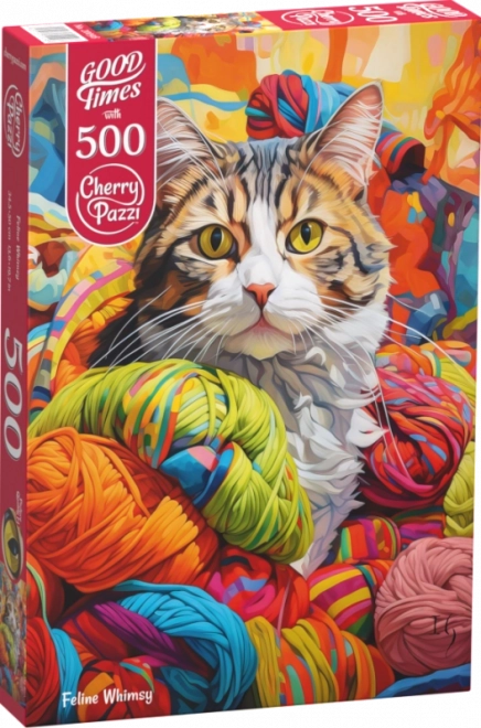 Puzzle cu pisici mofturoase 500 piese