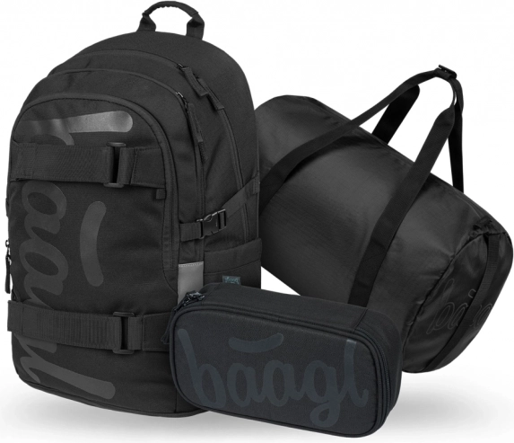 Set Baagl: Rucsac, Penar si Geantă Sport Negru