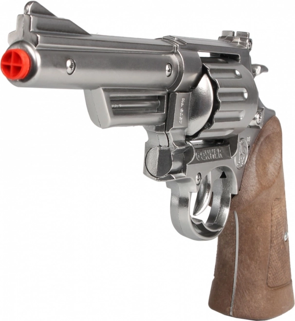 Revolver de metal pentru poliție cu 12 cartușe
