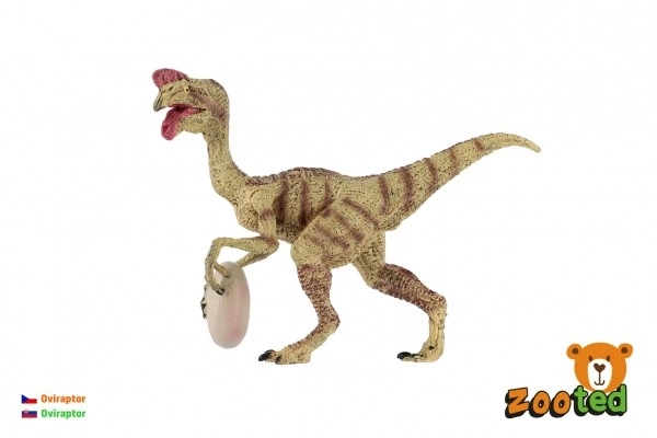 Oviraptor cu ou zooted plastic 12cm