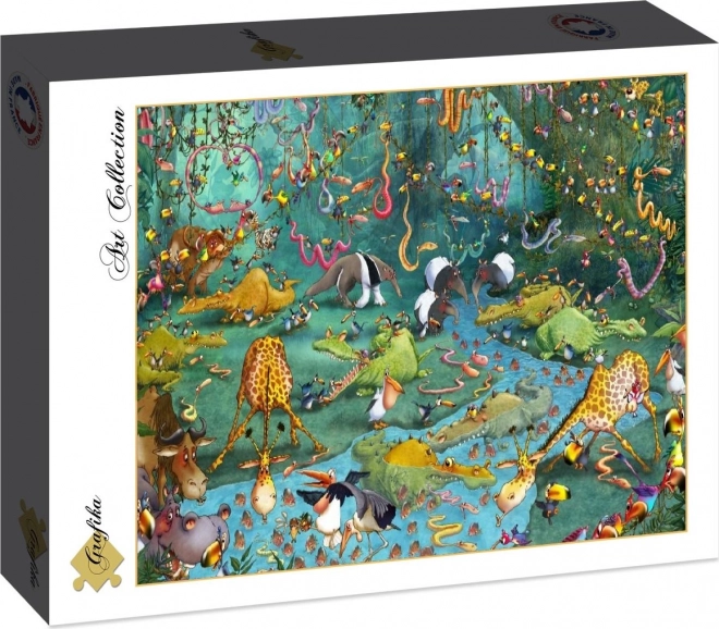 Puzzle junglă 2000 piese