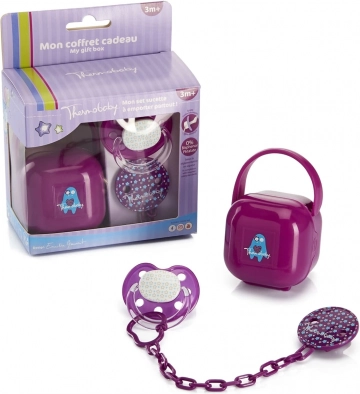 Set cadou cu suzetă, Monster