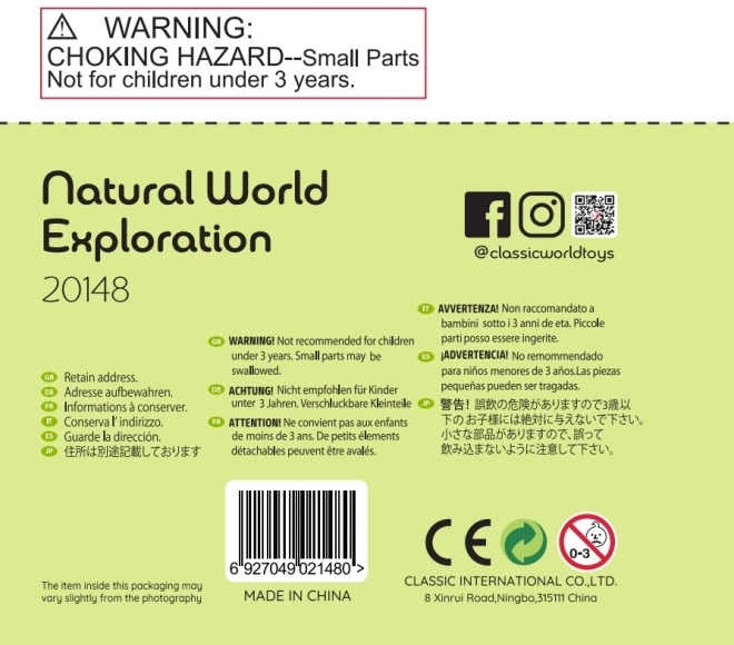 Microscop și lupă 2v1 Classic World Explorare Naturală