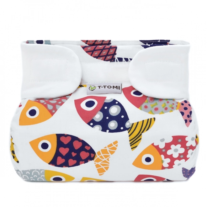 Chiloți ortopedici de abducție T-Tomi cu scai Fun Fish pentru copii 3-6 kg